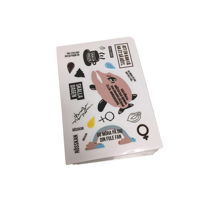 Printing Kiss Cut a3 a4 a5 Label Paper Adhesive Die Cut Sticker Sheet