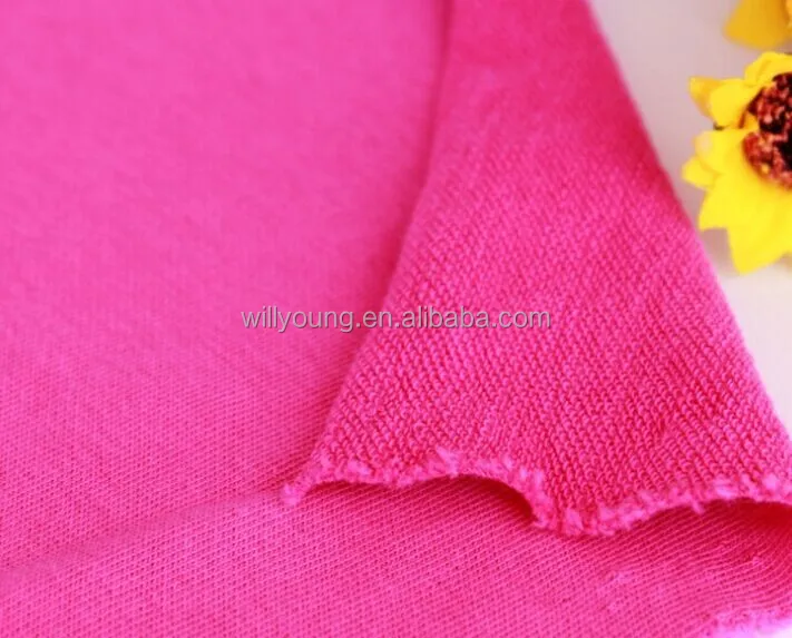 Jersey Knit Fabric with 95% Cotton 5% Spandex 160-180gsm Single Jersey Fabric for Garment Lining Sports Wear