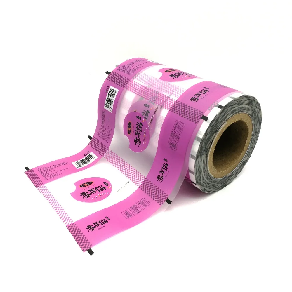 Eco-Friendly Stretch Wrap Lamination Food Packaging Plastic Roll Film