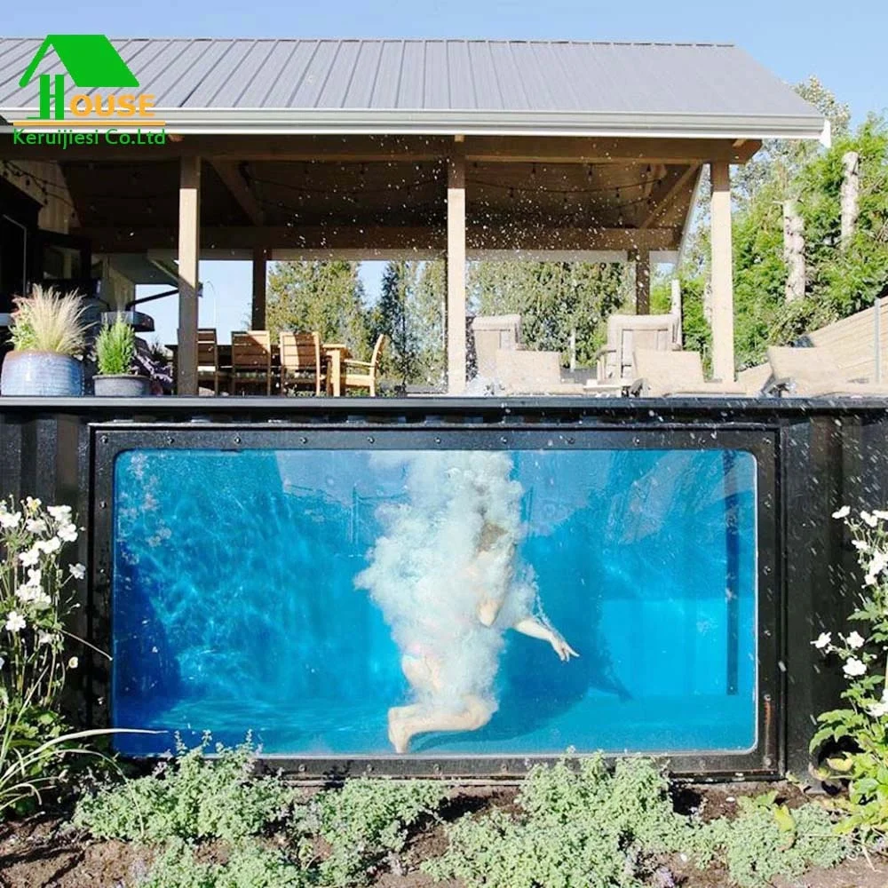 20ft  shipping container swimming pool