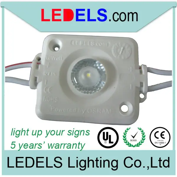 
5 years warranty,1.6W 12v 120LM Nichia led sign lighting outdoor sign box lighting 