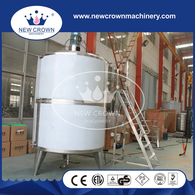 Factory direct sales food grade stainless steel mixing tank price