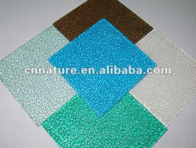 
Lexan&Bayer polycarbonate embossed sheet solid sheet 