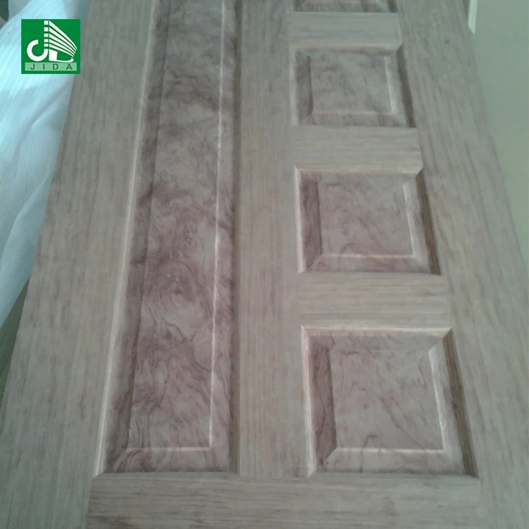 China Veneered MDF/HDF Door Skin Veneer Doorskin 