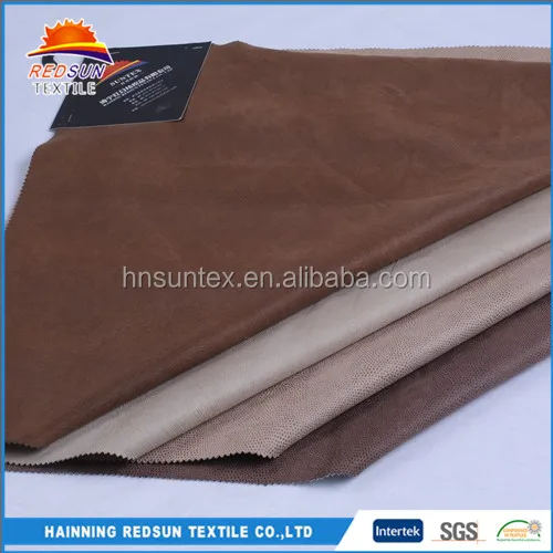 2017 Лучший Искусственный Клей 250gsm Кожа Ткань Для Одежды