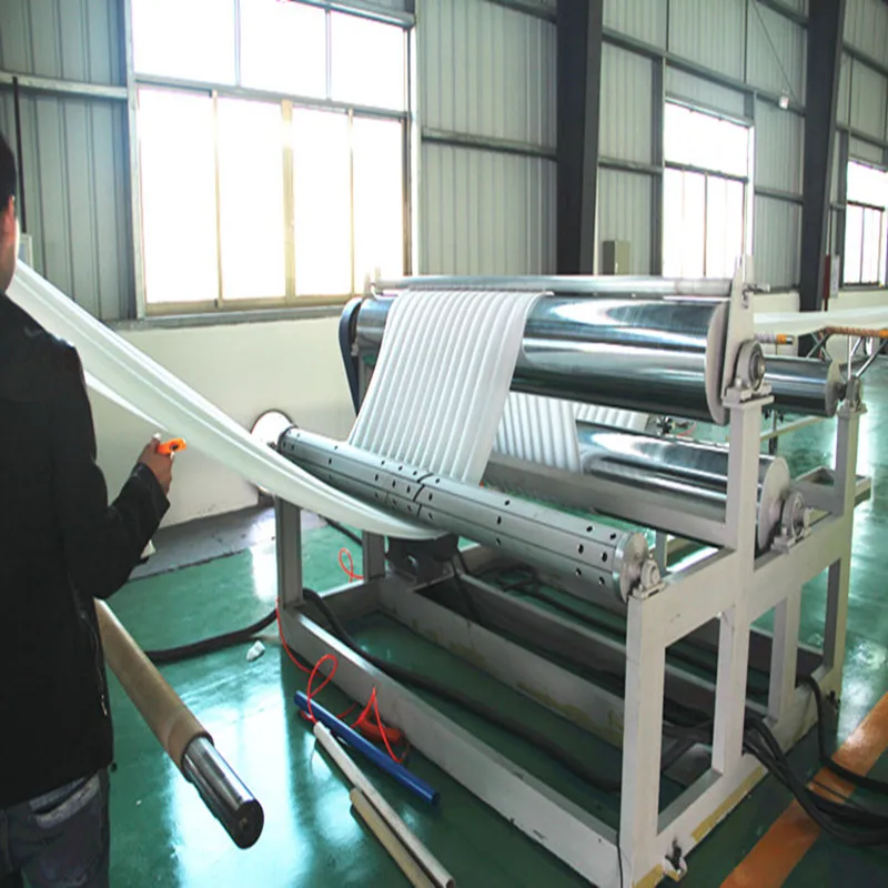 Single machine underlayment foam sheet making machine