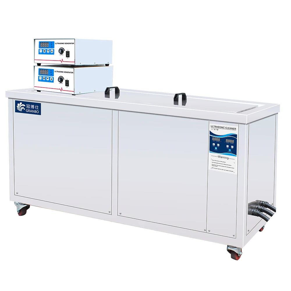 1500W Ultrasonic Washer 96L Soak Tank Stainless Steel Gun Parts Bullets Hardware Tube Ultrasonic Cleaner with Digital Heater