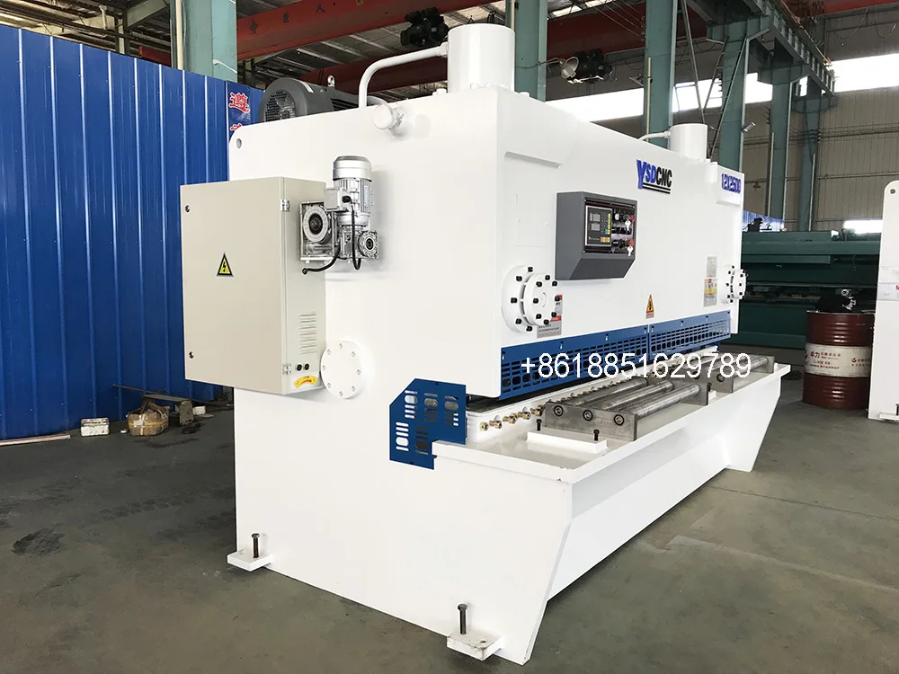 QC11K CNC automatic hydraulic guillotine cutter shearing machine for price