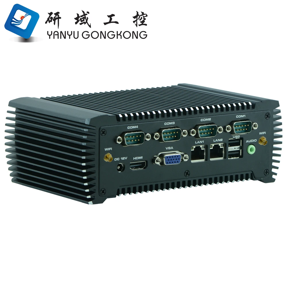  B28Z Atom N2800 процессор двойная LAN безвентиляторная промышленная компьютерная