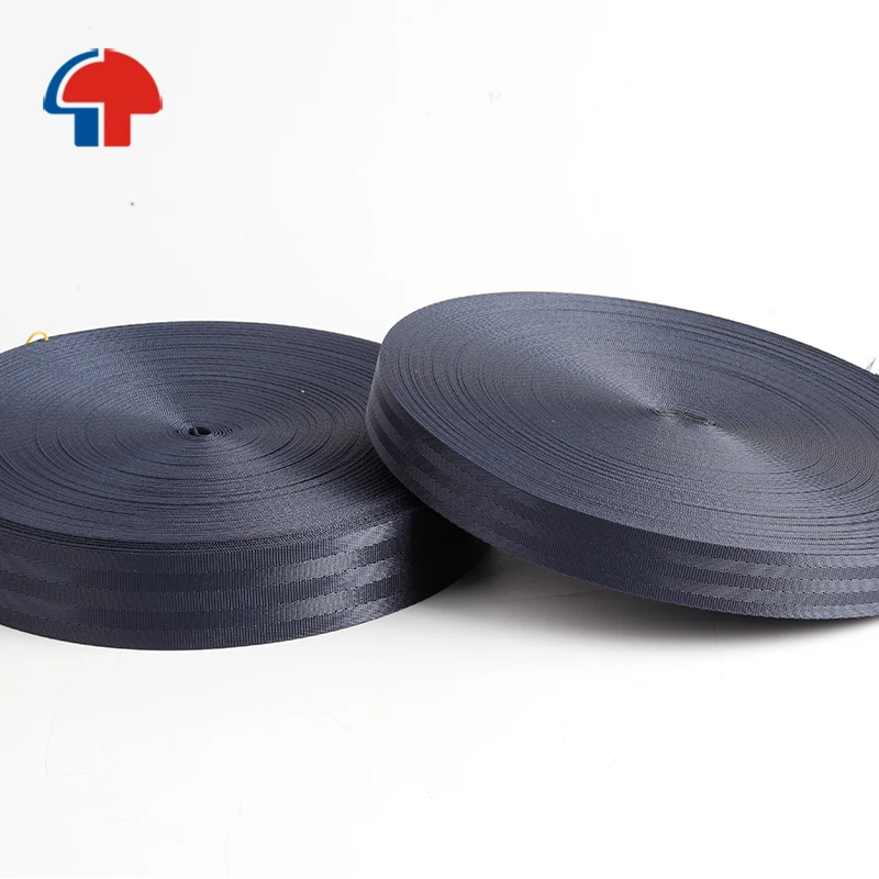 2.5 cm security grain polyester webbing strap for safety belt