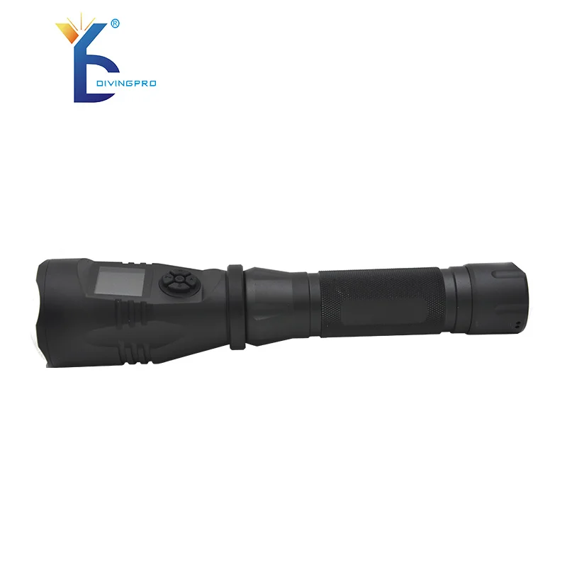Flashlight with camera led torch lamp video light