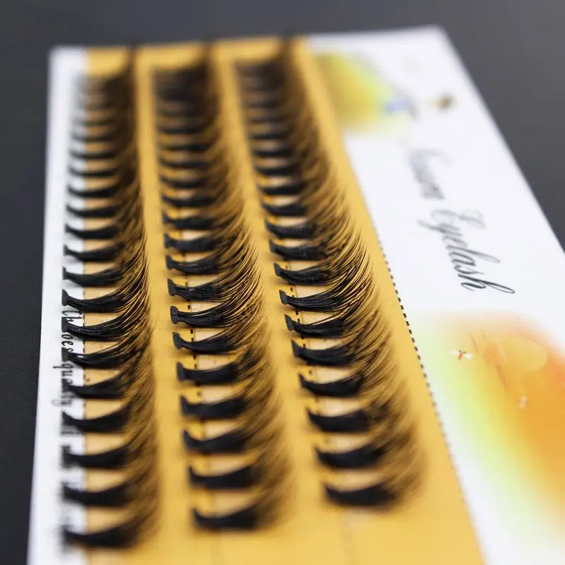 Hot!!! 10 Pairs x Natural False Eyelashes Fake Eyelash (factory selling )
