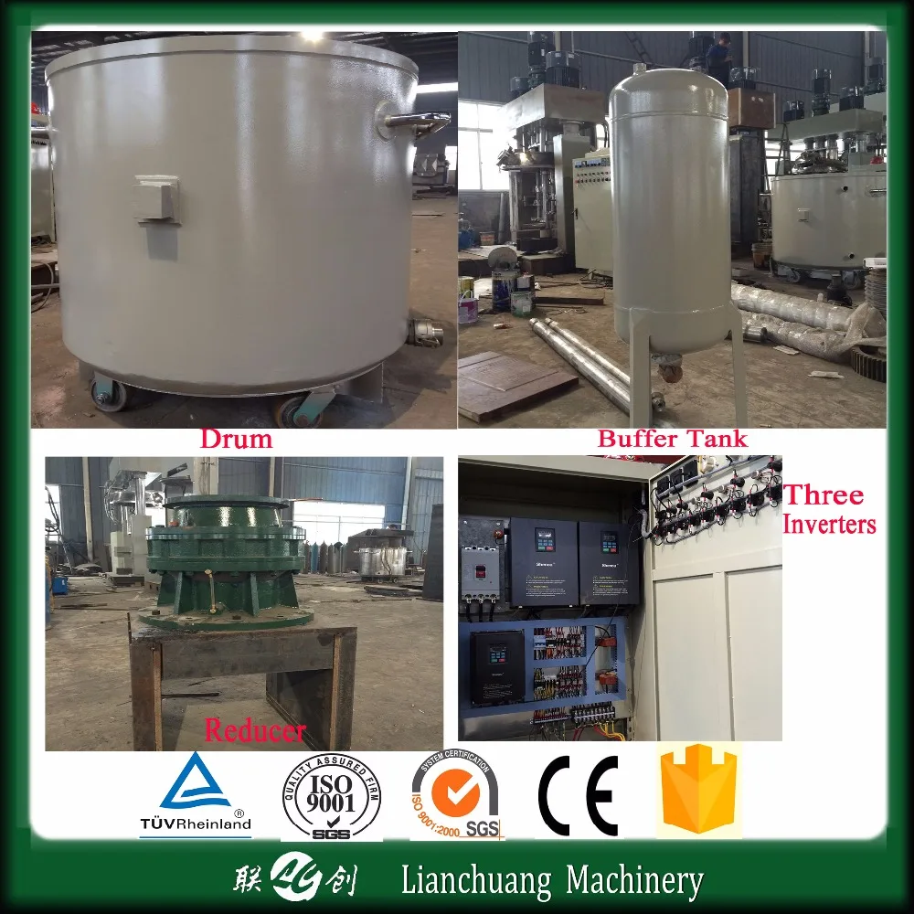 
emulsion mixing equipment with PLC system 