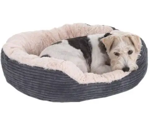 Soft dog bed in circle shape, pet accessories bed,dog sofa