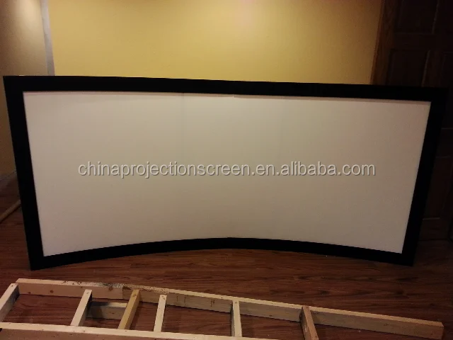180 градусов изогнутый проекционный экран кинотеатр большой экран