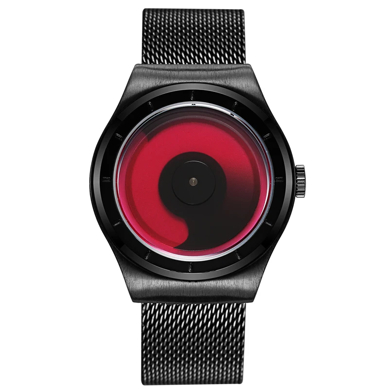 New Fashion  luxury  OCHSTIN 076B Watches Men Quartz-Watch Stainless Steel Mesh Strap  Watch Clock Relogio Masculino