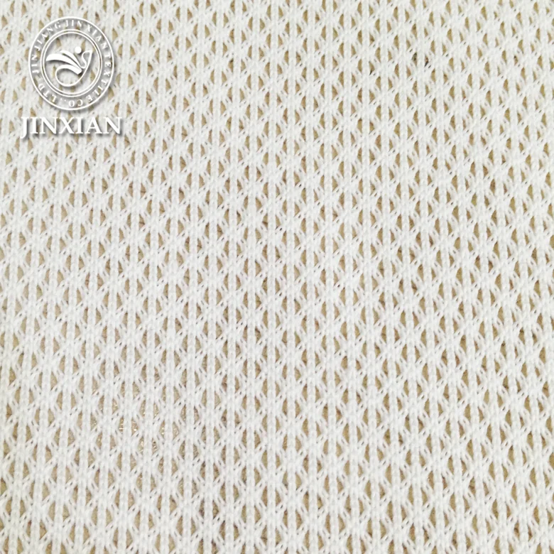 100% polyester mesh fabric with polyester sewing for shoes and cloth or Exercise gear