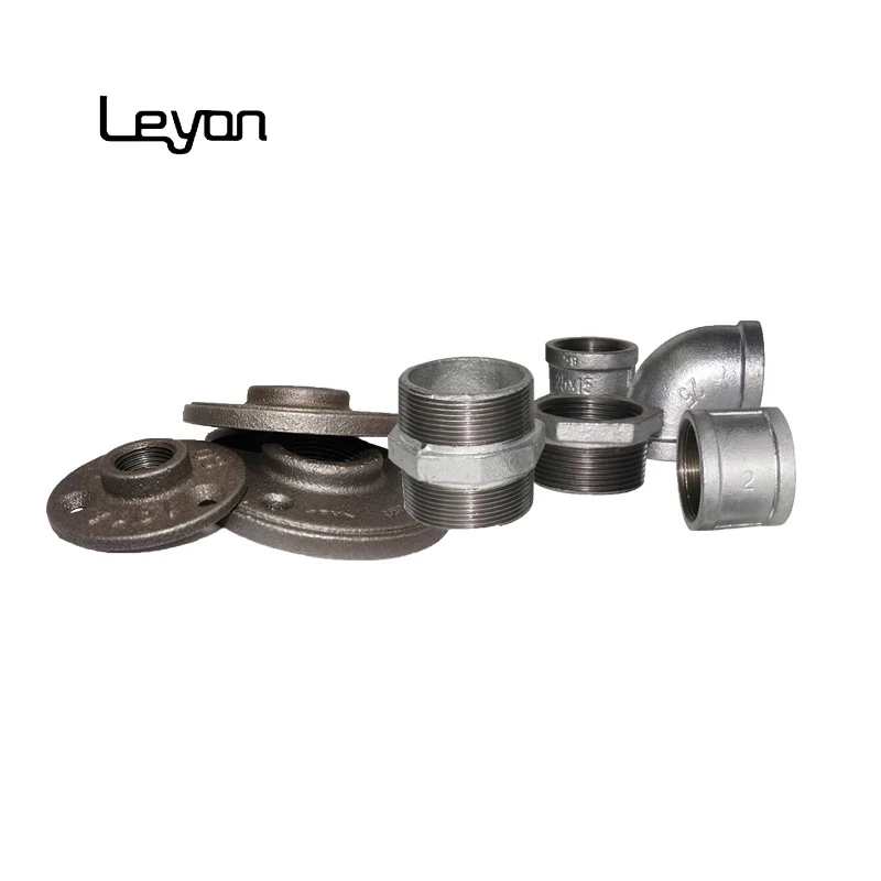 pluming fittings gi pipe fitting 30 degree pipe elbow bspt water filter pipe fittings black 130 tee socket  4 hole flange