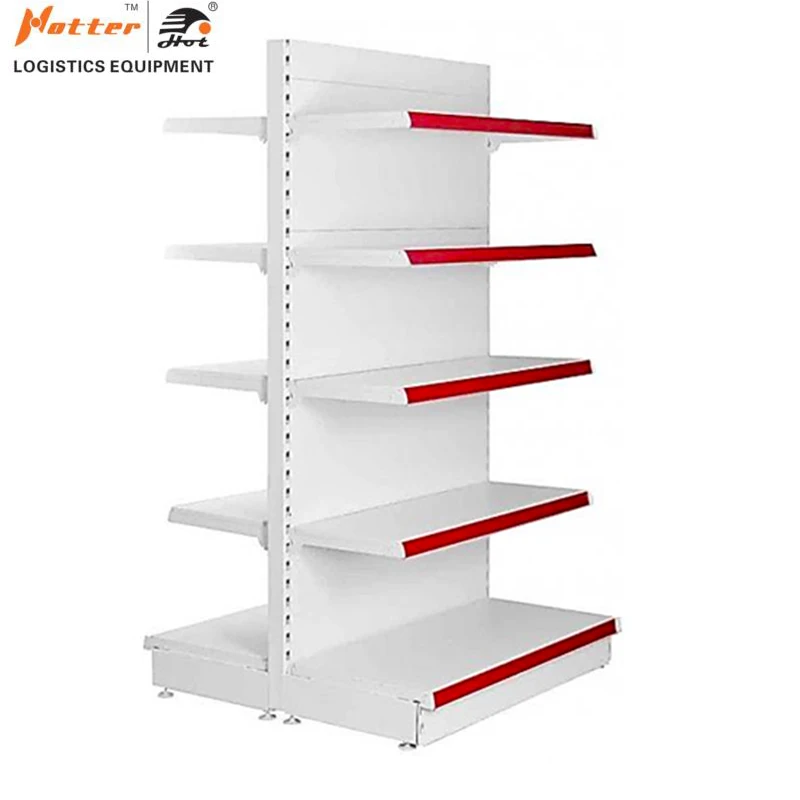 Wholesale Modern Design Gondola Back Panel Supermarket Shelf High End Hot Sell Supermarket Shelf