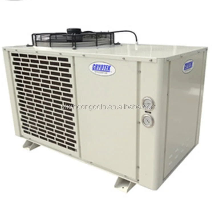 10hp copeland air cooled condensing unit , cold room condenser unit in doors , copeland scroll compressor condensing unit