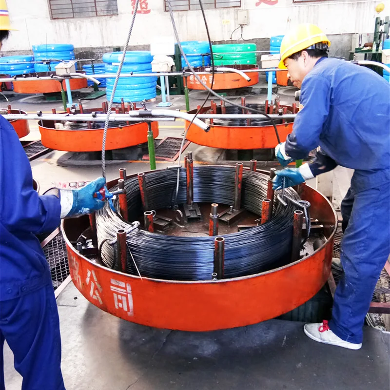55crsi oil hardened and tempered spring steel wire for valve