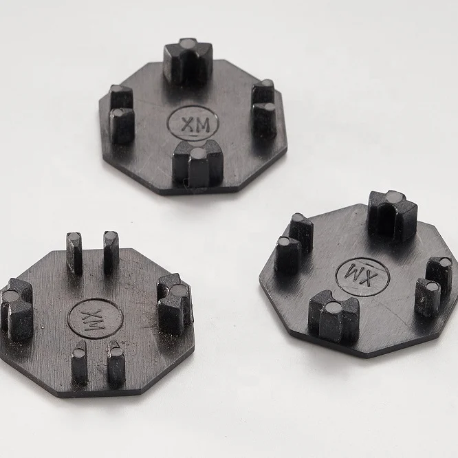 Plastic end  Caps For Shell scheme booth Aluminum Profiles /exhibition booth materials/display accesory equipment manufactory