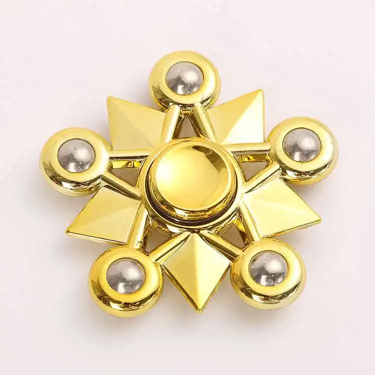 Five-ball fingertip gyro pinball children fingertip gyro steel ball five-corner ball adult decompression toy