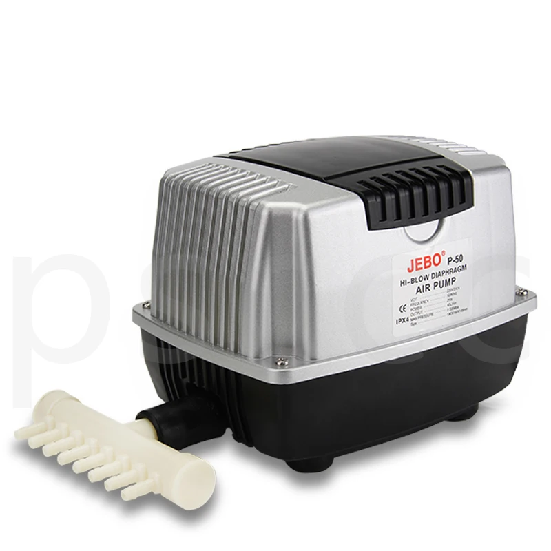 
Jebo P-70 P70 Air pump aquarium aerobic pump fish pond oxygenator seafood cylinder oxygen pump large pressure air pump 