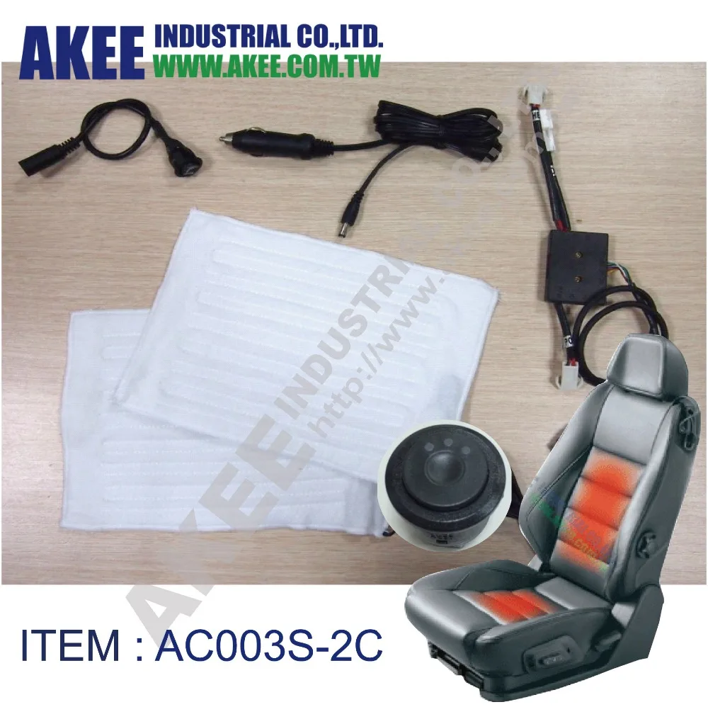 Auto parts heating pads for universal car seat heat up system air pressure massage with auto car massage performance parts in TW