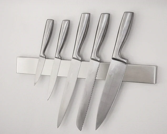 
Magnetic Knife Holder -16 Inch Stainless Steel Magnetic Knife Strip with Multi-Purpose Functionality 