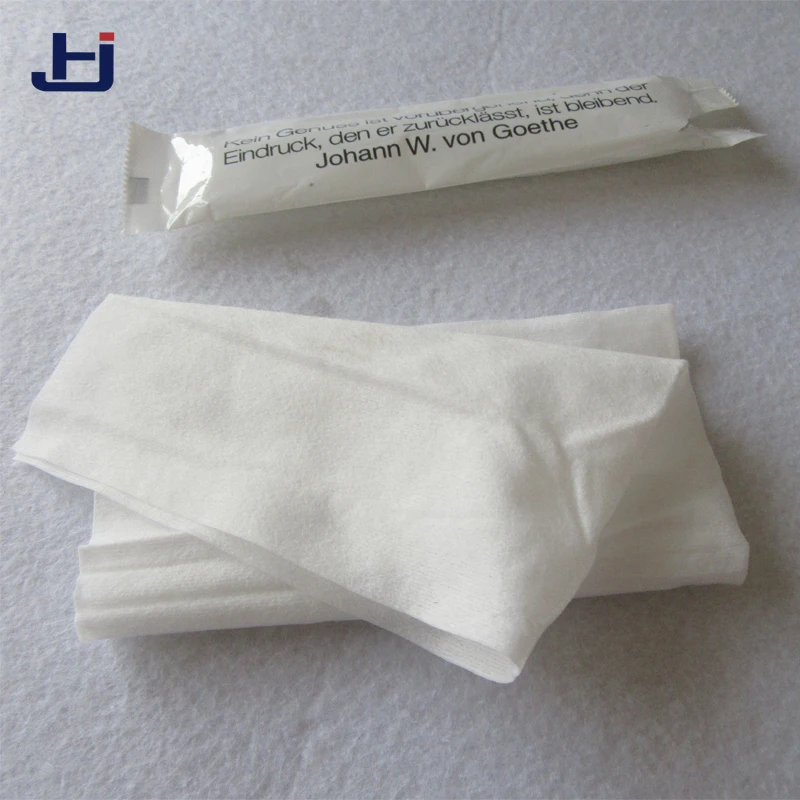 Wholesale nonwoven technics and  cleaning use refresh wet wipe for restaurant and hotel
