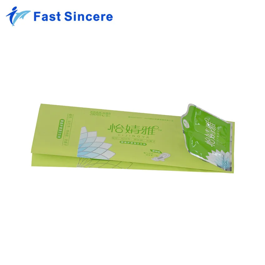 Biodegradable Resealable Foil Sanitary Napkin Bags Import From China