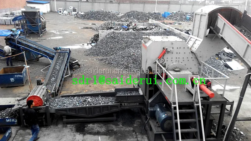 Small hammermill for aluminum recycling
