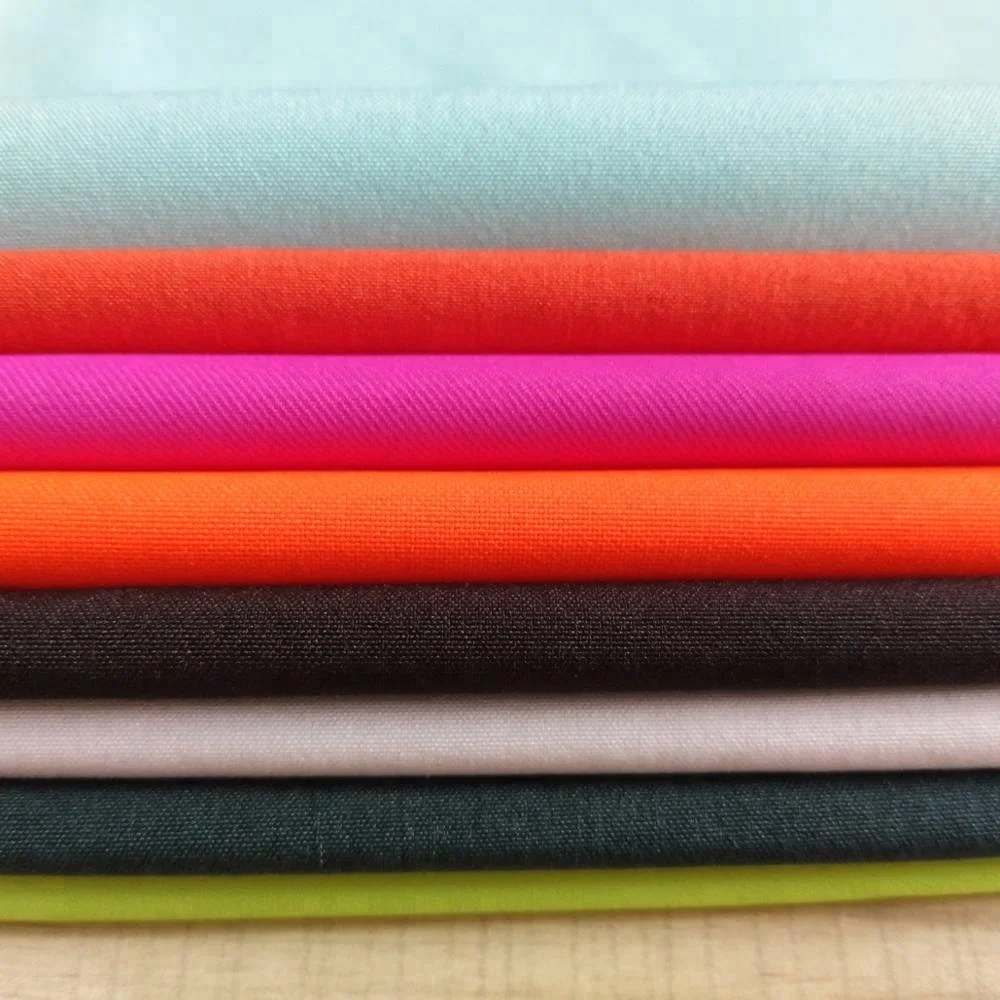 Custom Color and Print 90% Polyester 10% Spandex Dry Fit Woven 4 Way Stretch Sports Pants Fabric