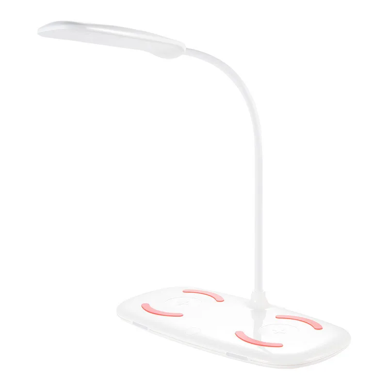 
Mobile phone fast charger wireless desk lamp led bedside table lamp with desk LED light 
