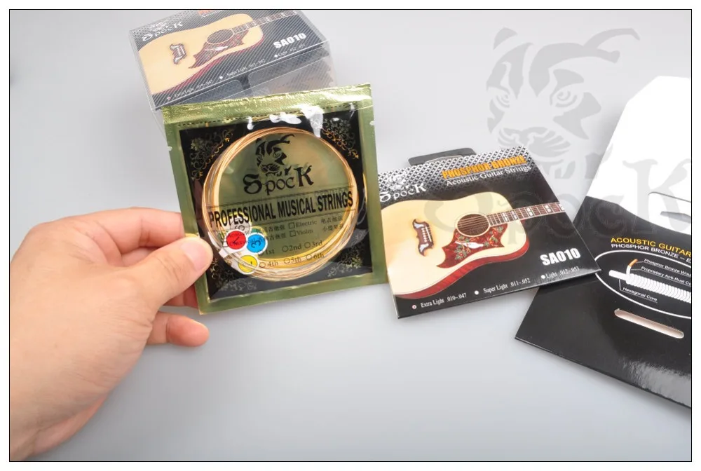 SA010 steel 6 string phosphor bronze alloy wound Acoustic Guitar String