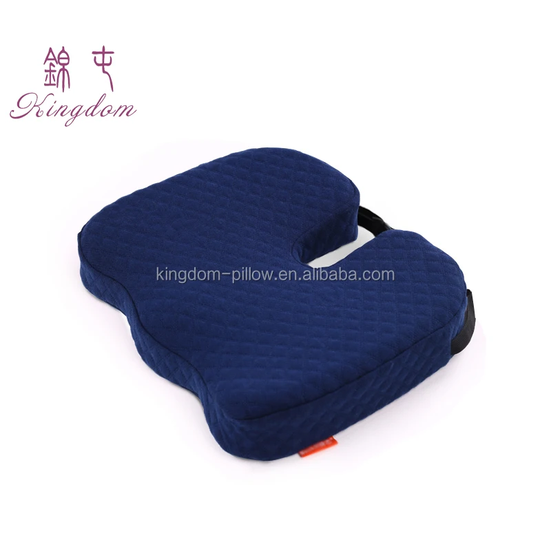 Blood Circulation Memory Foam Office Chair Seat Cushion, Elderly Coccyx Seat Cushion, Hemorrhoid Foam Seat Cushion for Office