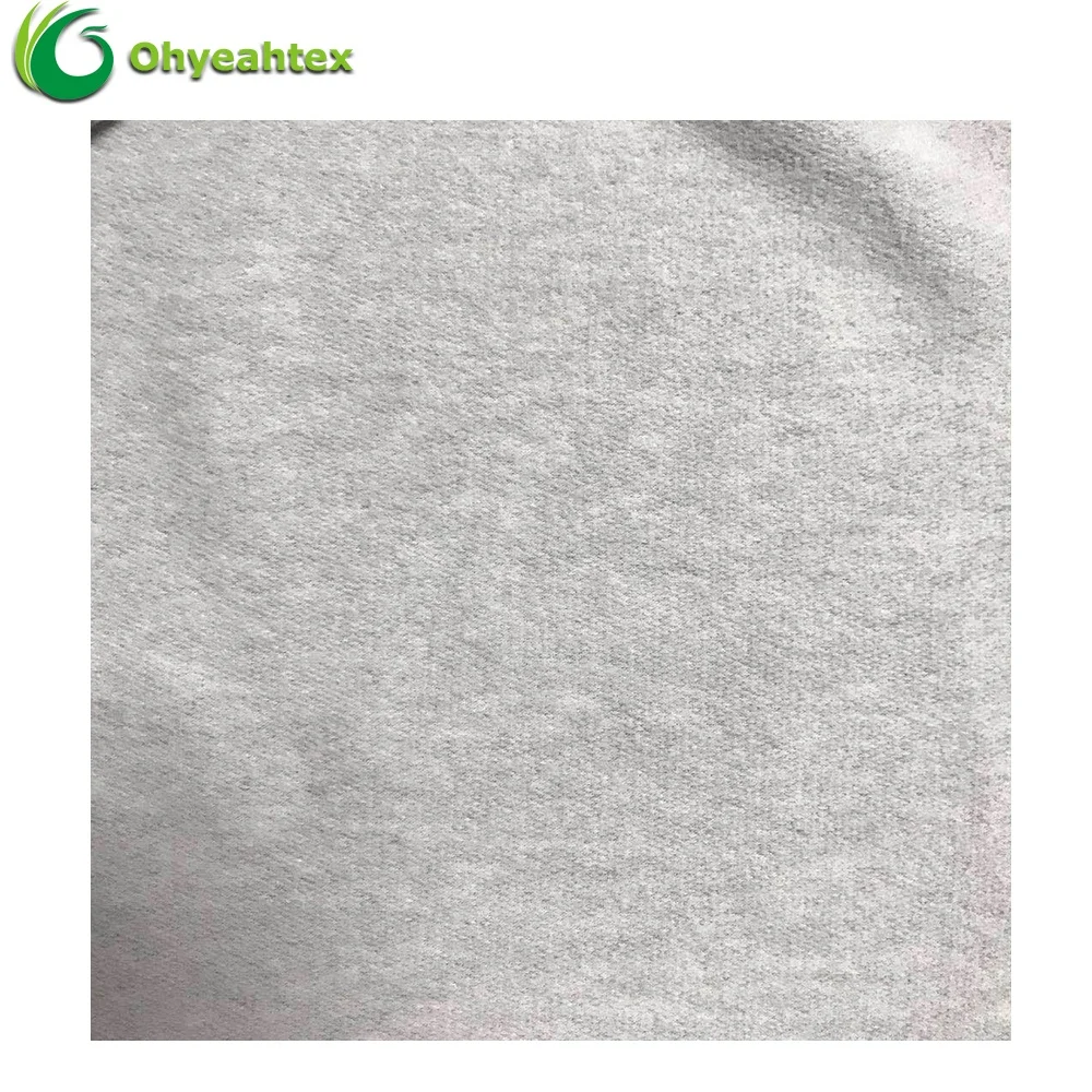 Comfortable And Soft Knit Modal Polyester Brush Fleece Fabric For Hoodie