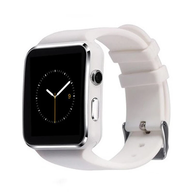 2021 wholesale heap price X6 smart watch for ios android with sim card