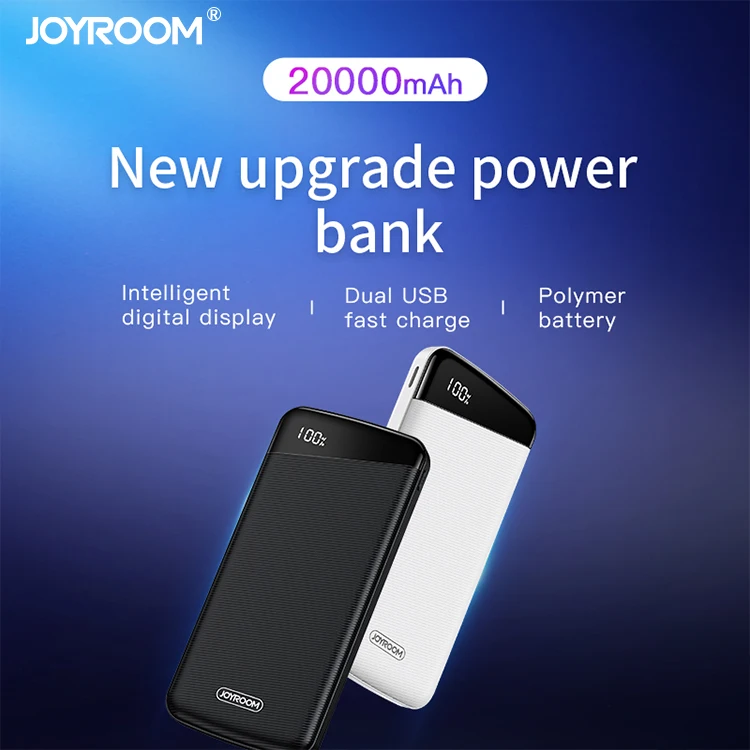 
joyroom large capacity back up power bank 20000mah 