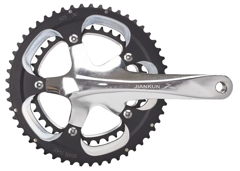 53-39T CNC  170mm Bicycle Crankset Aluminum Road Bicycle Crankset