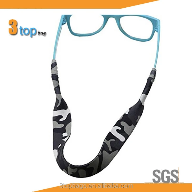 Trendy Neoprene Eyeglasses Neck Strap Lanyard Neck Cord Sunglasses Camouflage Glasses Strap Attachment