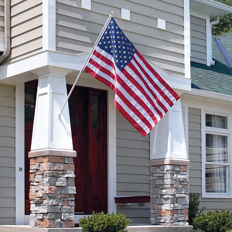 tangle free spinning flagpole high quality 360 degree rotating flag pole bespoke aluminium flagpole