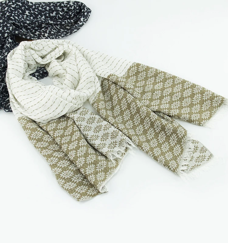 
Rulan hot sale 100% viscose scarf women hijab 