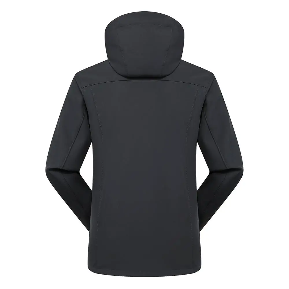 
Waterproof jacket embroidery ykk hiking jackette for men 