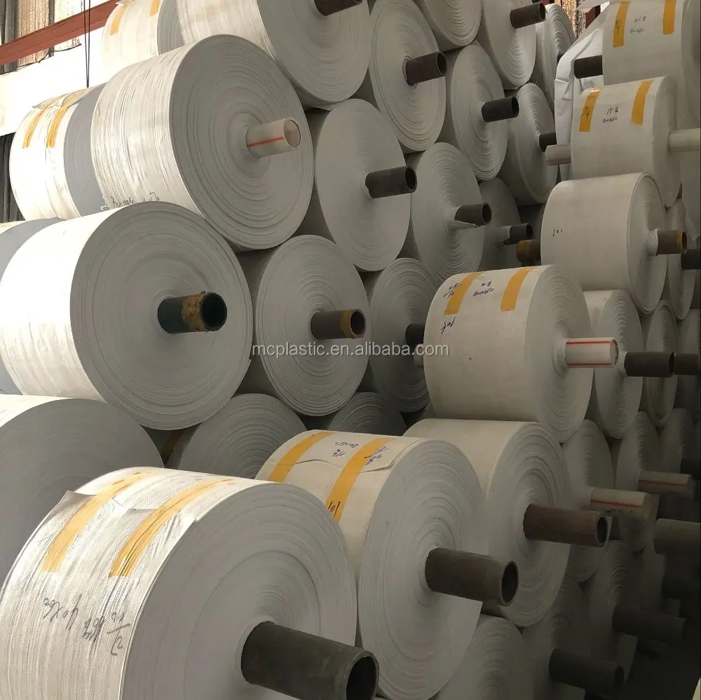 Различные размеры, ПП тканый трубчатый рулон для производства сумок