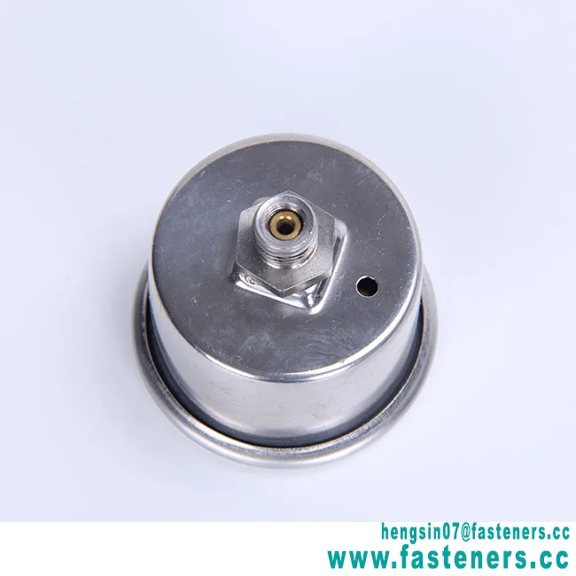 High Quality Diameter 40mm 0-16 Bar Axial Shock Pressure Gage 1.6MPa Hydraulic Pressure with one Sub interfacing