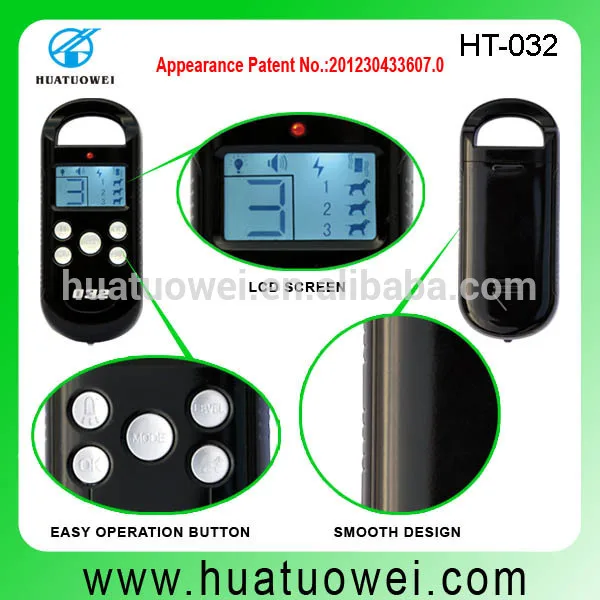 Жк-дисплей аккумуляторная вибрации воротник и шок обучение дистанционное ошейник для 3 маленьких собак