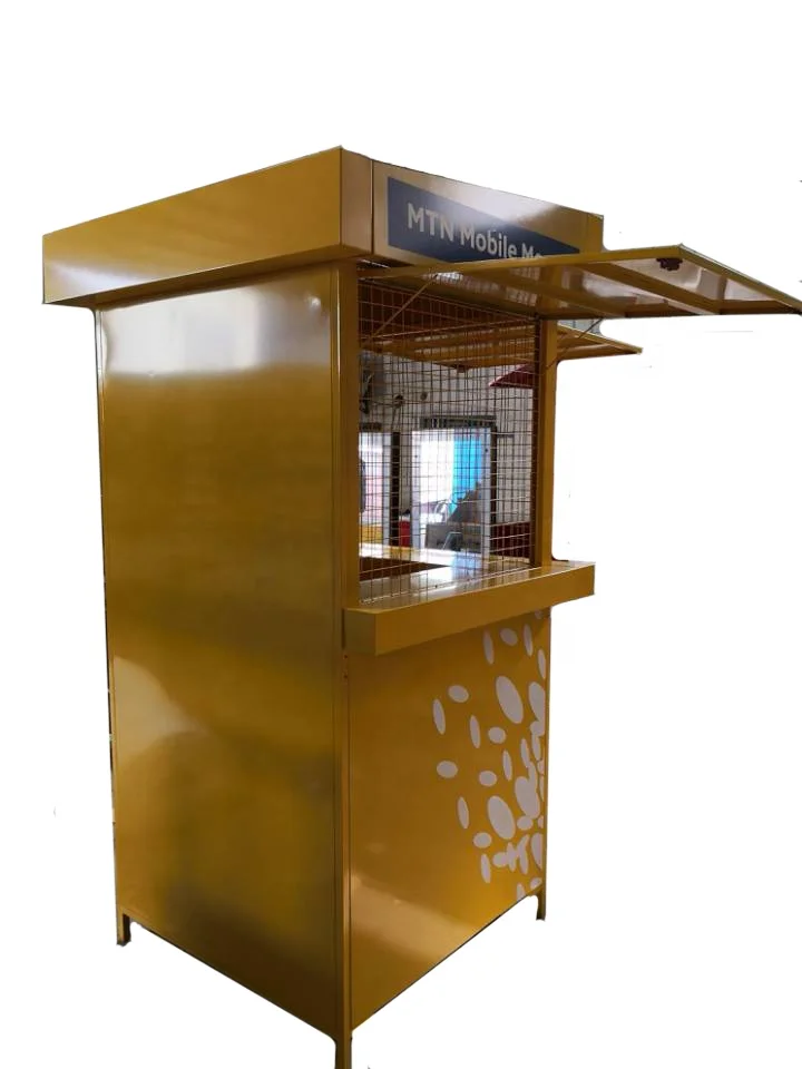 
MTN metal folding prefab kiosk 