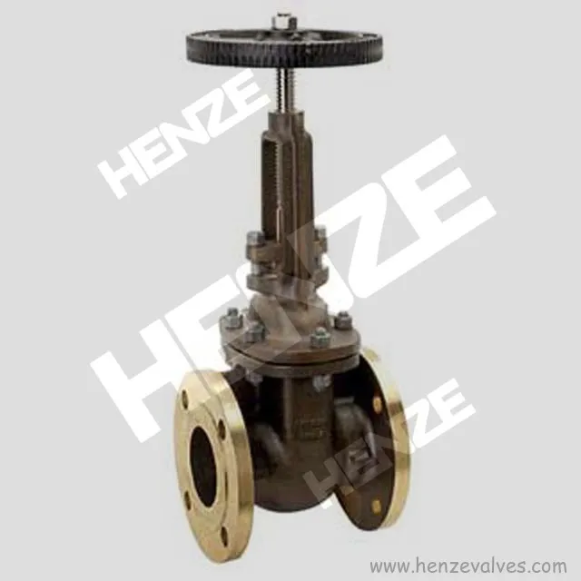 Bronze Flanged Gate Valve B62 C95400 C95500 C95800 Metal Seated